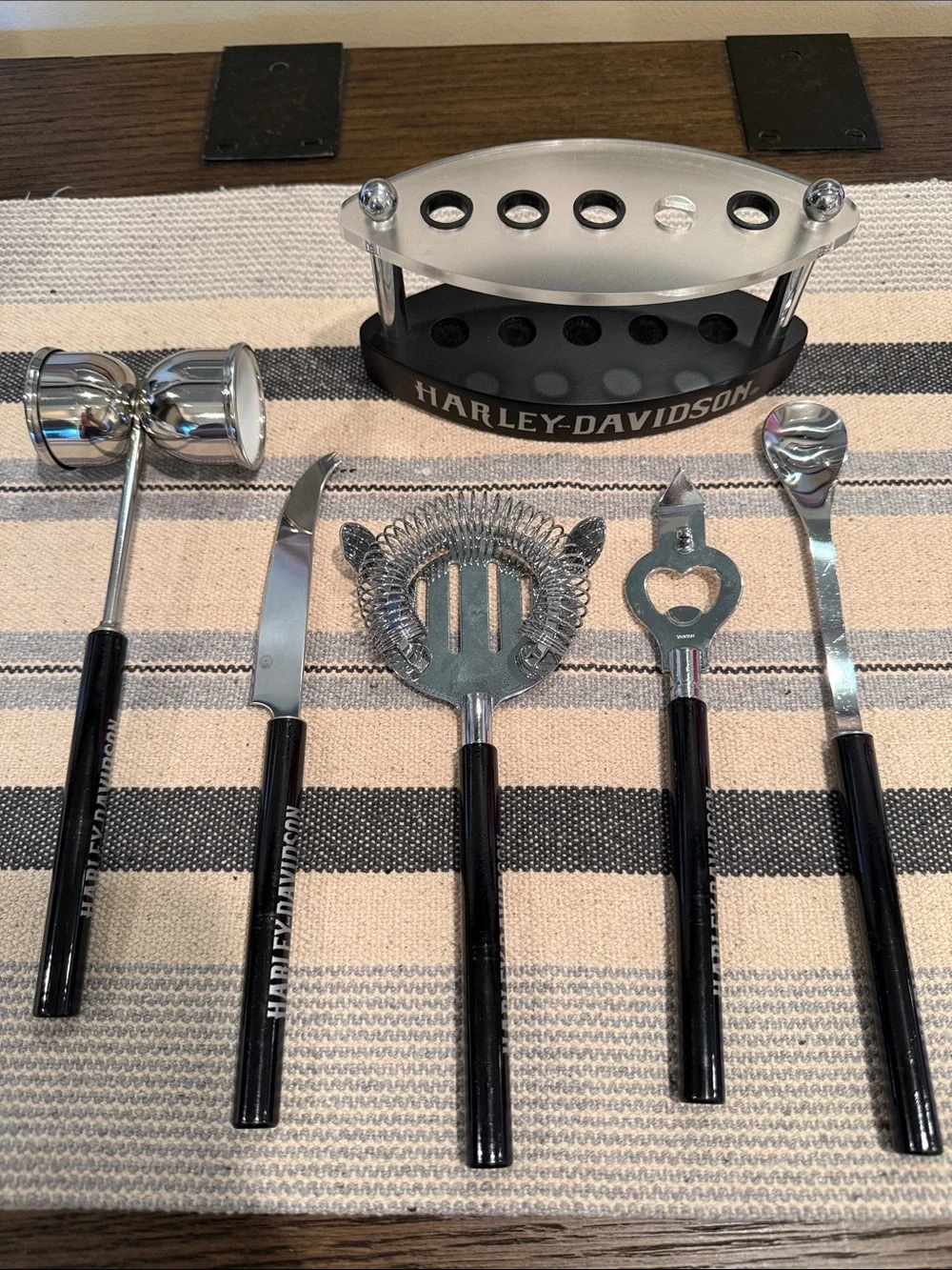 🍺🖤🍹 Harley-Davidson Bar Tools Set